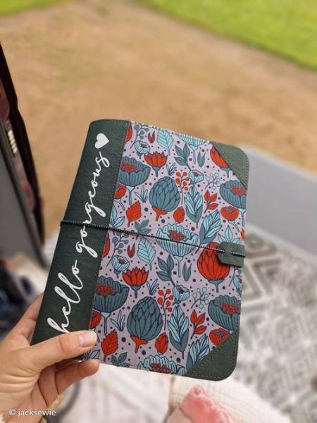Canvas Garden Stories by Emjo Design Blumen auf Grau von Swafing